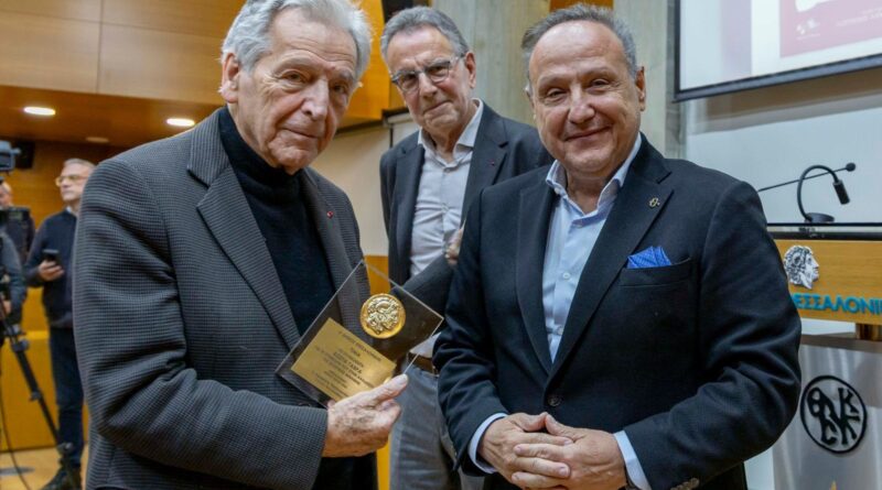 Τον σκηνοθέτη Κώστα Γαβρά τίμησε ο Δήμος Θεσσαλονίκης