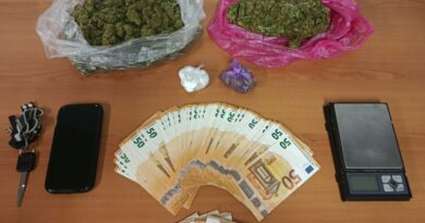 Συνελήφθη 26χρονος έμπορος ναρκωτικών στο Δήμο Θερμαϊκού (pic)