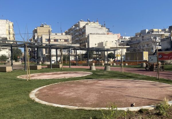 Αυτοψία στο πάρκο Σμύρνης: Στην τελική ευθεία η παράδοση του έργου (pics)
