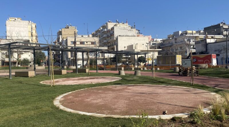 Αυτοψία στο πάρκο Σμύρνης: Στην τελική ευθεία η παράδοση του έργου (pics)