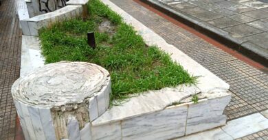 Βανδαλισμοί στον πεζόδρομο του Ελευθερίου – Κορδελιού (pics)