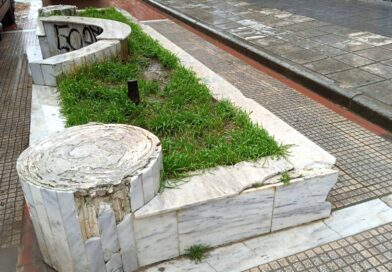 Βανδαλισμοί στον πεζόδρομο του Ελευθερίου – Κορδελιού (pics)