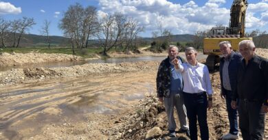 Νέα αντιπλημμυρικά έργα σε Ασπροβάλτα, Ζαγκλιβέρι, Σταυρό, Μελισσουργό