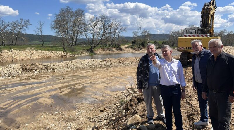 Νέα αντιπλημμυρικά έργα σε Ασπροβάλτα, Ζαγκλιβέρι, Σταυρό, Μελισσουργό