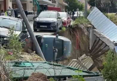 Υποχώρησε το έδαφος στην Τούμπα - Εισαγγελική έρευνα, ελεύθερος ο 28χρονος