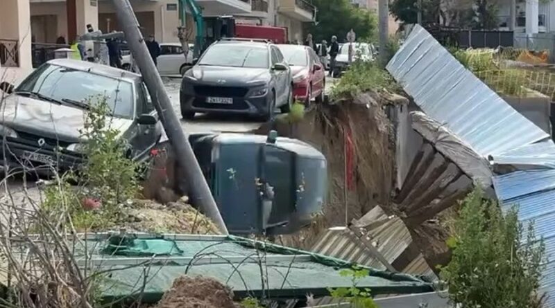 Υποχώρησε το έδαφος στην Τούμπα - Εισαγγελική έρευνα, ελεύθερος ο 28χρονος