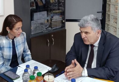 Την αξιοποίηση ακινήτων προς όφελος των δημοτών συζήτησαν Λευτέρης Αλεξανδρίδης και Δόμνα Μιχαηλίδου