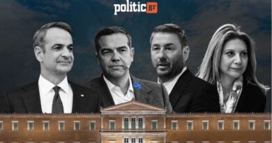 Δημοσκόπηση Interview για POLITIC: Στο 26,1% η ΝΔ – Οριακό προβάδισμα Τσίπρα έναντι ΠΑΣΟΚ, τέταρτη η Καρυστιανού