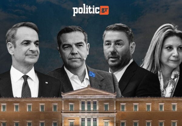 Δημοσκόπηση Interview για POLITIC: Στο 26,1% η ΝΔ – Οριακό προβάδισμα Τσίπρα έναντι ΠΑΣΟΚ, τέταρτη η Καρυστιανού