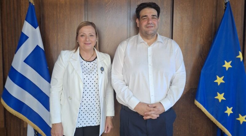 Ποια έργα συζήτησε η Γερακίνα Μπισμπινά με τον Υπουργό Εσωτερικών Θεόδωρο Λιβάνιο