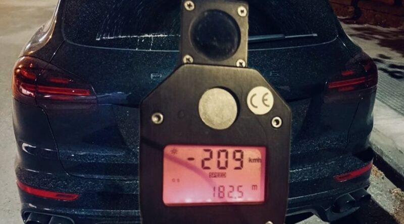 Θεσσαλονίκη: 30χρονος έτρεχε στον Περιφερειακό με 209 χλμ/ώρα!
