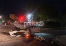 Σφοδρή σύγκρουση στην Καλαμαριά μετά από παραβίαση STOP – Όχημα κατέληξε σε θάμνους (pics)