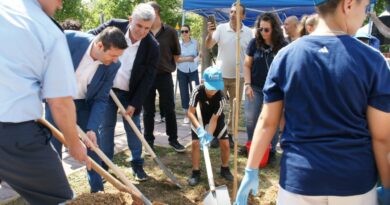 Δενδροφύτευση στο Πάρκο Κυκλοφοριακής Αγωγής Ευόσμου στο πλαίσιο της Παγκόσμιας Ημέρα Περιβάλλοντος
