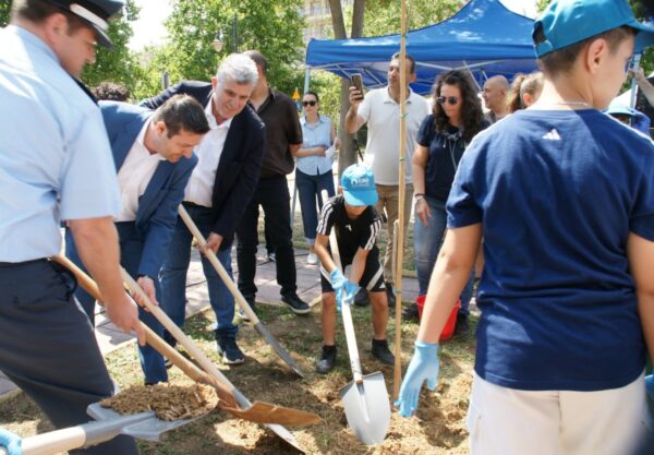 Δενδροφύτευση στο Πάρκο Κυκλοφοριακής Αγωγής Ευόσμου στο πλαίσιο της Παγκόσμιας Ημέρα Περιβάλλοντος