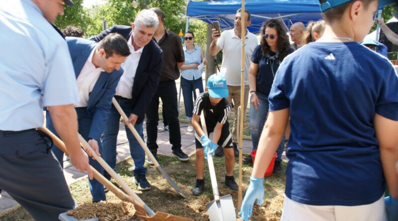 Δενδροφύτευση στο Πάρκο Κυκλοφοριακής Αγωγής Ευόσμου στο πλαίσιο της Παγκόσμιας Ημέρα Περιβάλλοντος