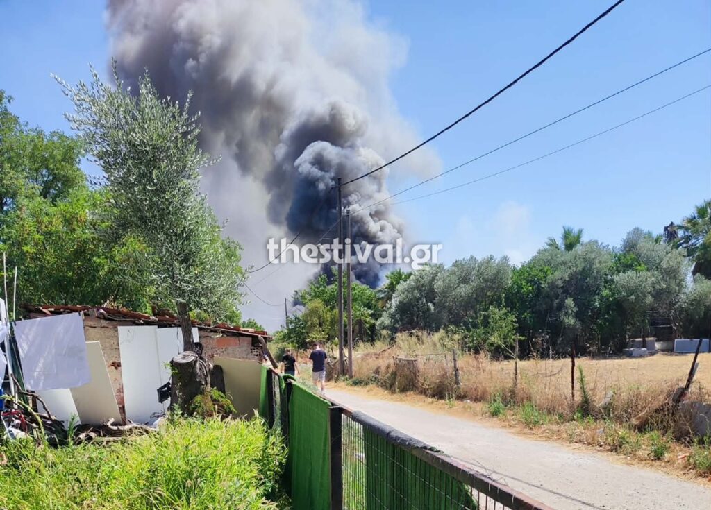 Συνελήφθη 70χρονος για τη φωτιά στο Καλοχώρι