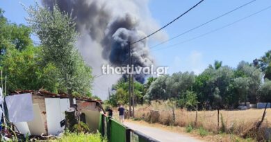 Συνελήφθη 70χρονος για τη φωτιά στο Καλοχώρι