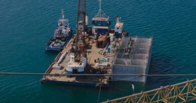 Ξεκίνησε το έργο του 6ου προβλήτα, τοποθετήθηκε το πρώτο caisson του νέου κρηπιδώματoς