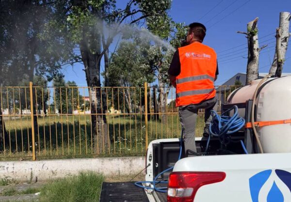Επίγειοι ψεκασμοί για την καταπολέμηση των κουνουπιών στον Δήμο Δέλτα