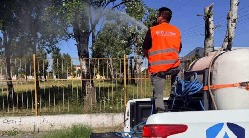 Επίγειοι ψεκασμοί για την καταπολέμηση των κουνουπιών στον Δήμο Δέλτα