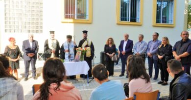 Δήμος Κορδελιού – Ευόσμου: Τελέστηκε ο αγιασμός στο Ειδικό σχολείο Κορδελιού