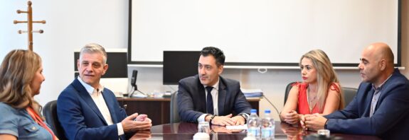 Το ΓΣ «Παπανικολάου» επισκέφτηκε ο Κ. Γιουτίκας - Οι πόροι από πρόστιμα που επιβάλλει η ΠΚΜ «πιάνουν τόπο» στην Υγεία