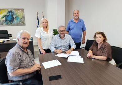 Δ. Ωραιοκάστρου: Υπογράφηκε η σύμβαση για την ολοκλήρωση του αποχετευτικού δικτύου σε Νεοχωρούδα και Πεντάλοφο