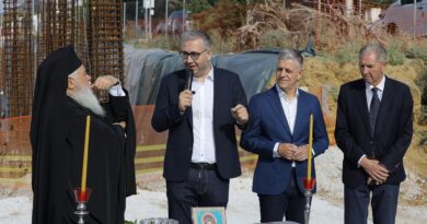 Δ. Ωραιοκάστρου: Μπήκαν τα θεμέλια για την κατασκευή του 5ου Δημοτικού Σχολείου Ωραιοκάστρου στη Γαλήνη