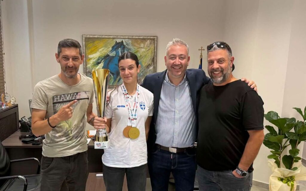 Στην κορυφή του κόσμου η Αλεξάνδρα Κασιδεροπούλου στο Παγκόσμιο Πρωτάθλημα Νέων Kickboxing – Υπερήφανος ο Δήμος Ωραιοκάστρου